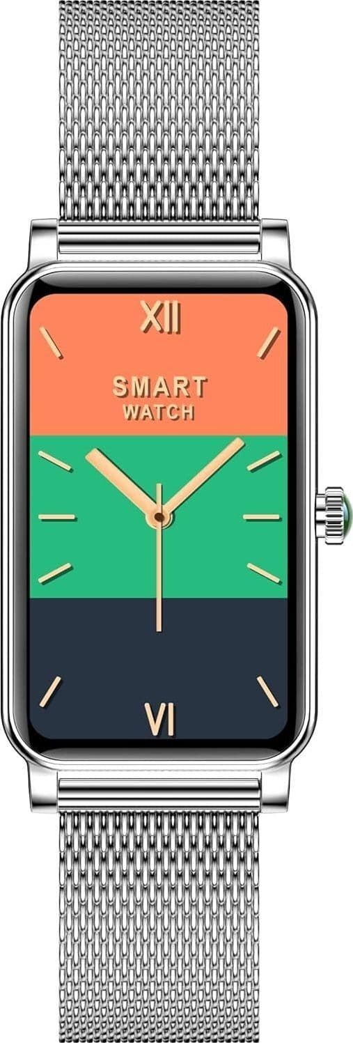 Smartwatch New York Silver Battito Cardiaco Ossigeno nel Sangue calorie sport - 3