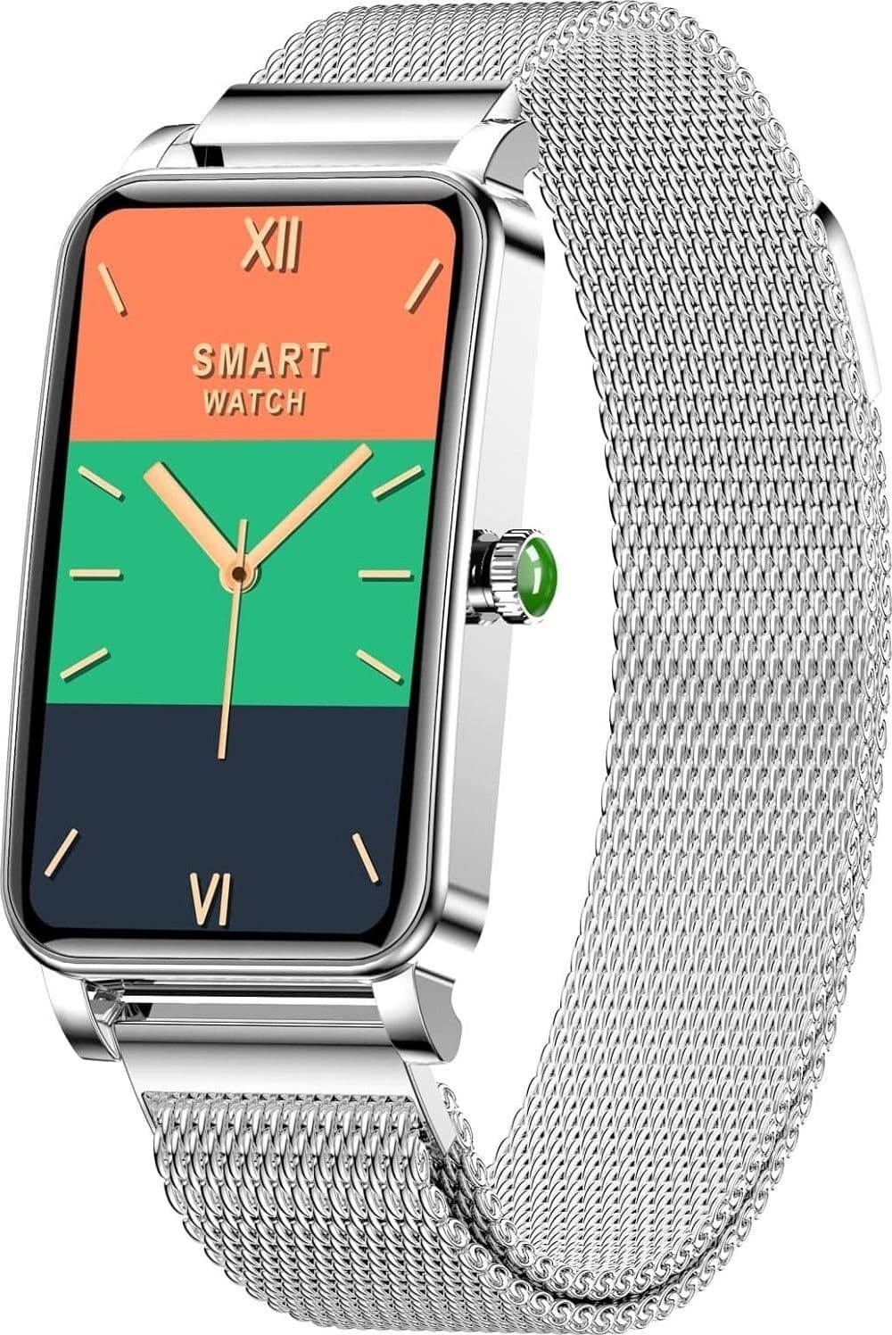 Smartwatch New York Silver Battito Cardiaco Ossigeno nel Sangue calorie sport - 4