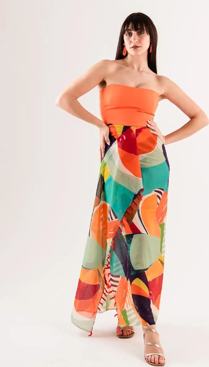 MYA ACCESSORIES | Pareo in cotone indiano - 3