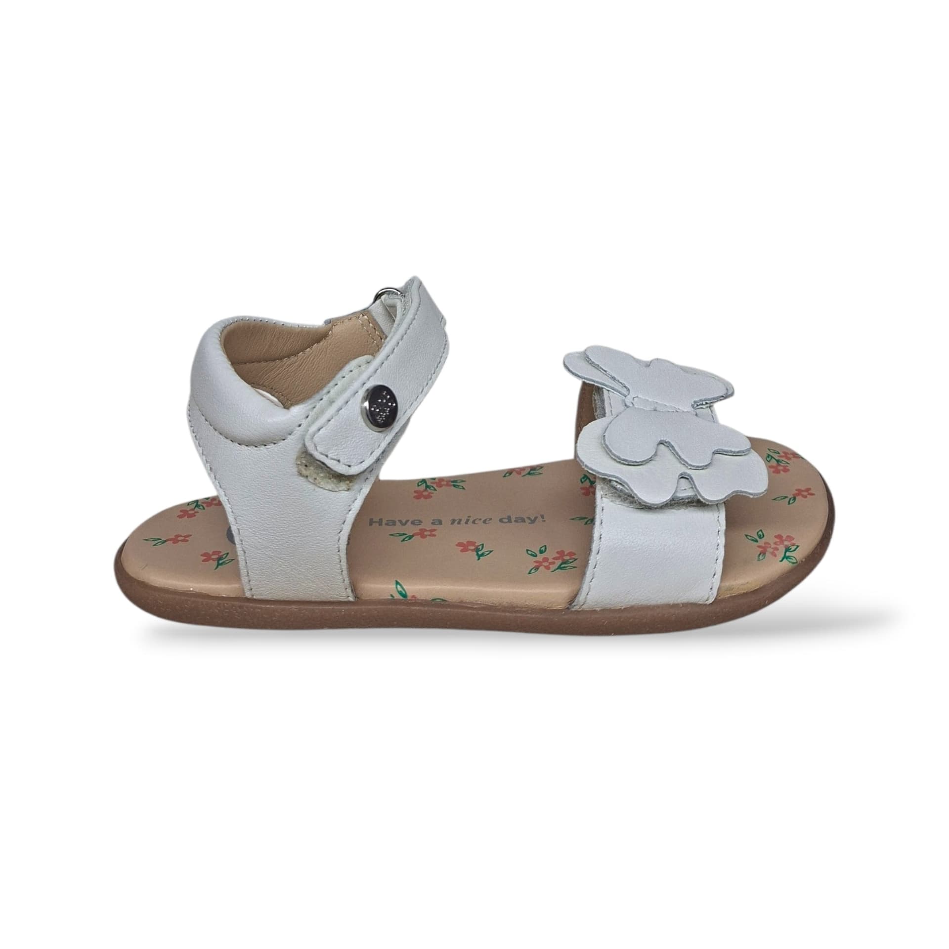 Sandali Bambina GIOSEPPO SLITE 78807 – Bianco in Pelle | Velcro per un Look Fresco e Versatile - 6