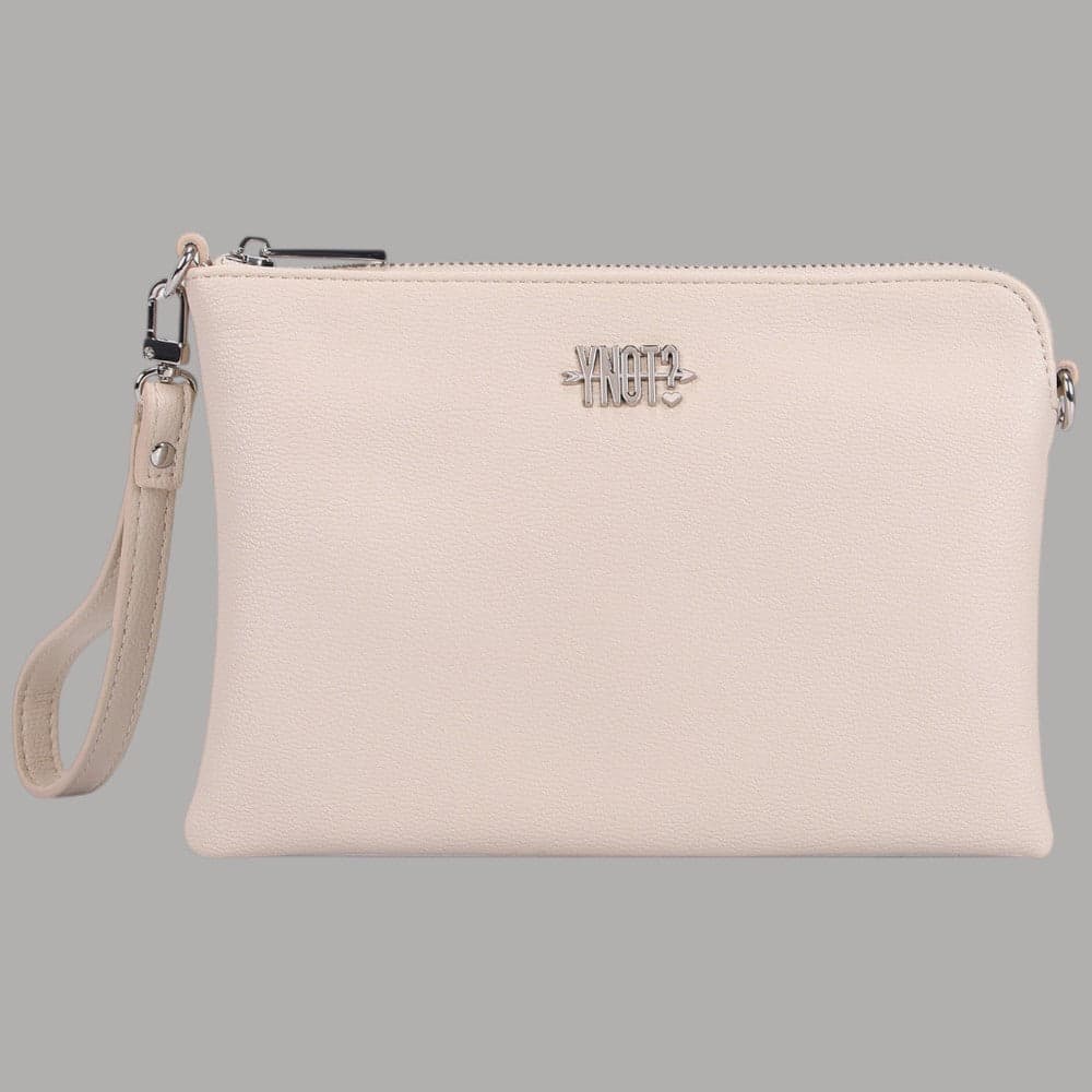 Ynot Pochette London Tracolla Eco Pelle con Zip e Polsiera Elegante - 4