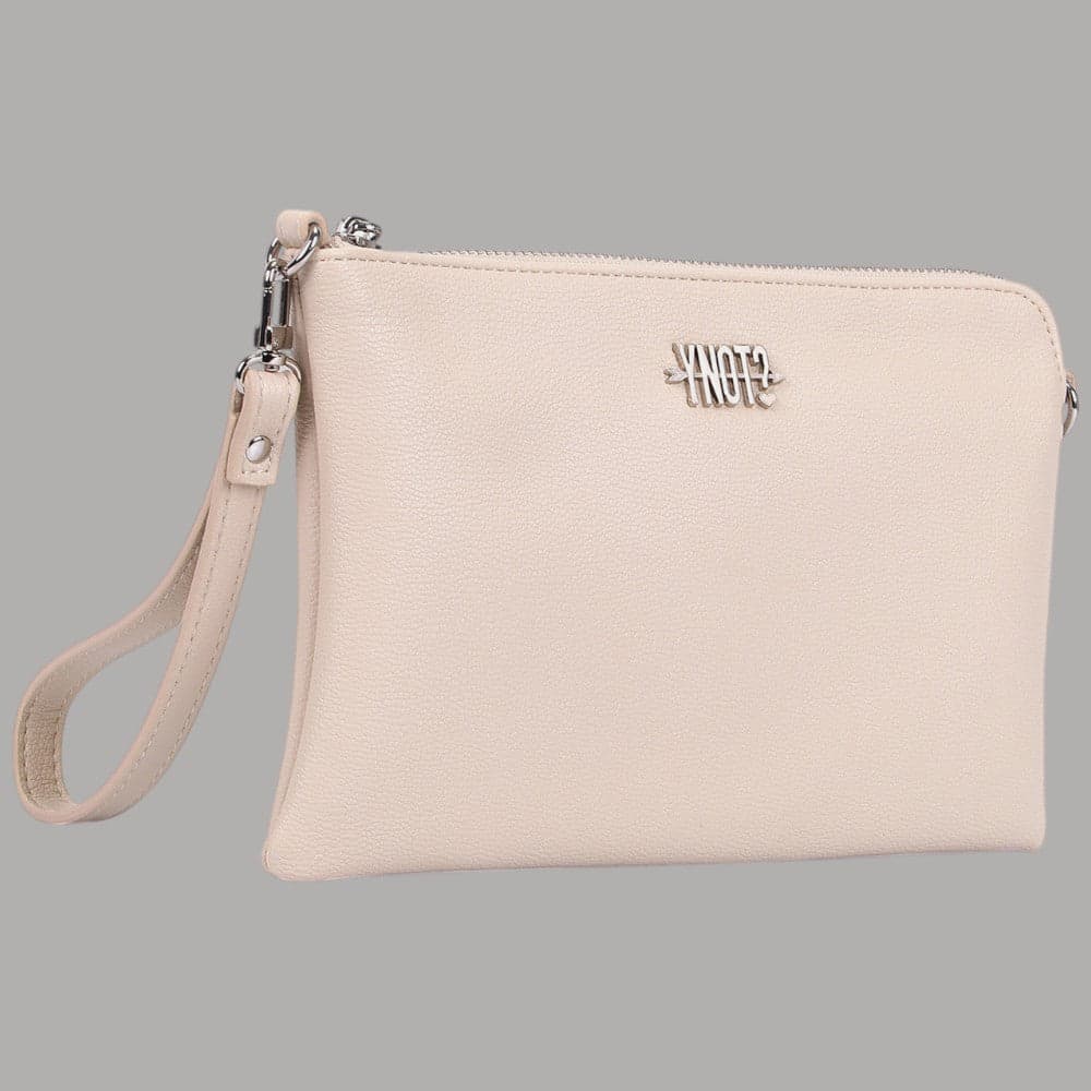 Ynot Pochette London Tracolla Eco Pelle con Zip e Polsiera Elegante - 2
