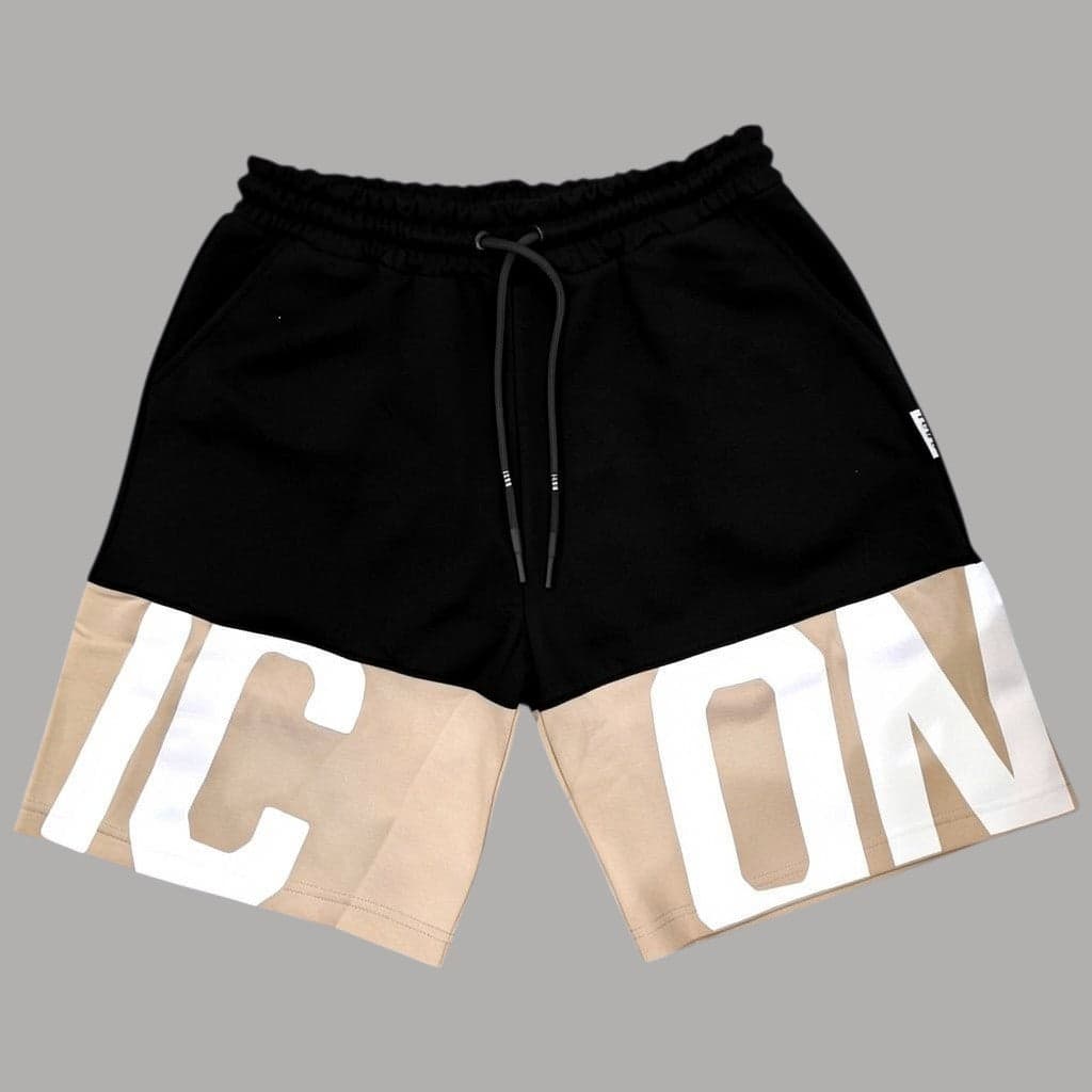ICON Bermuda Stripe in Tuta, Cotone Elasticizzato e Tasche Laterali - 3