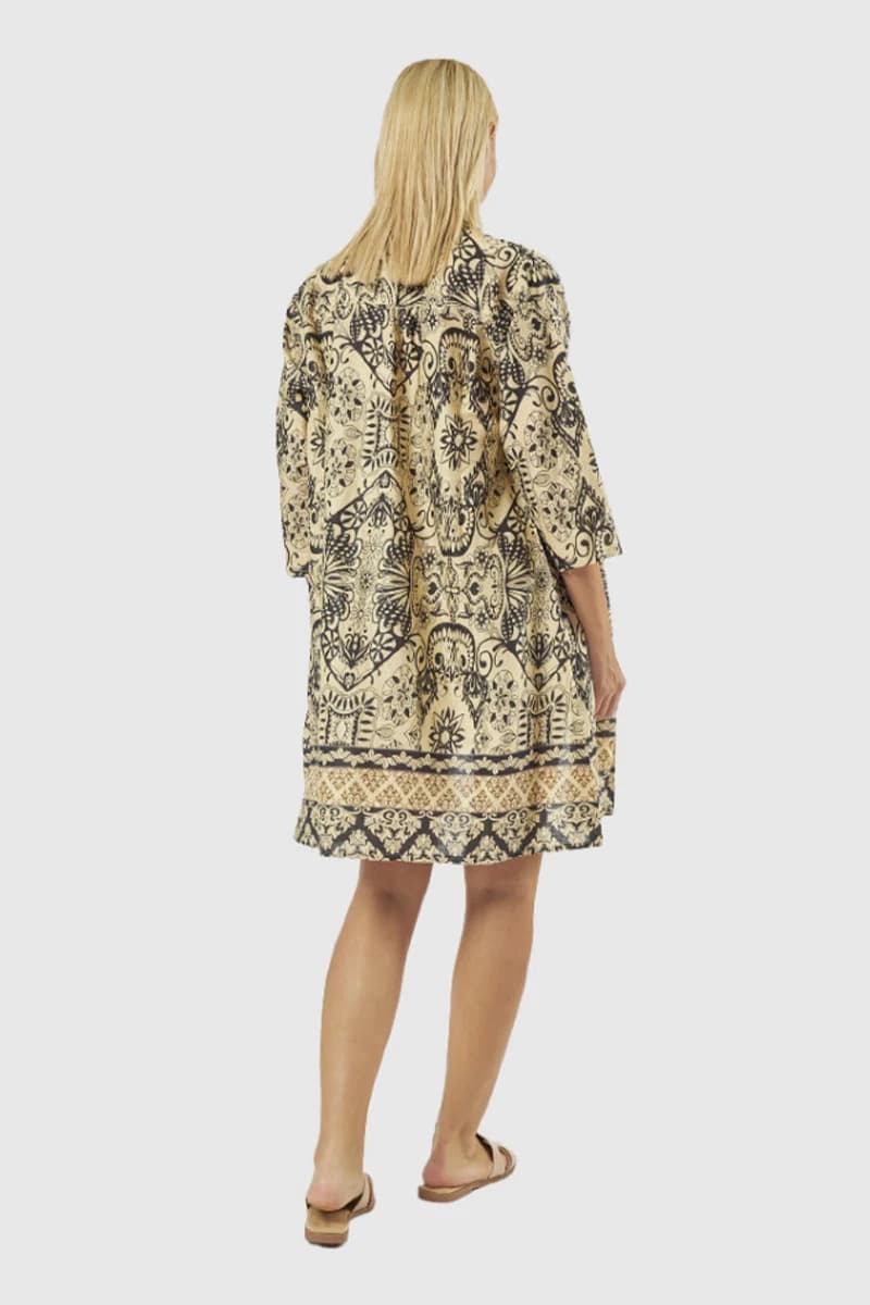 Kaftano stampa Paisley | Verde Fashion - 2