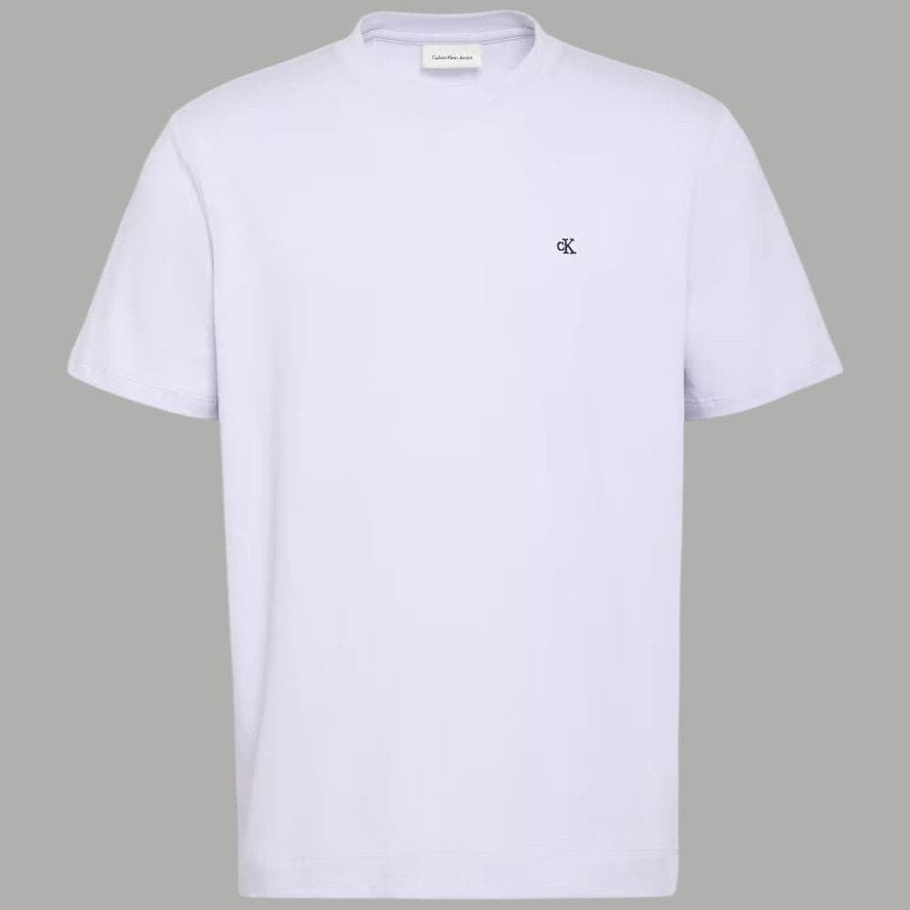 T-shirt Calvin Klein Regular Fit con Logo Ricamato e Dettagli - 13