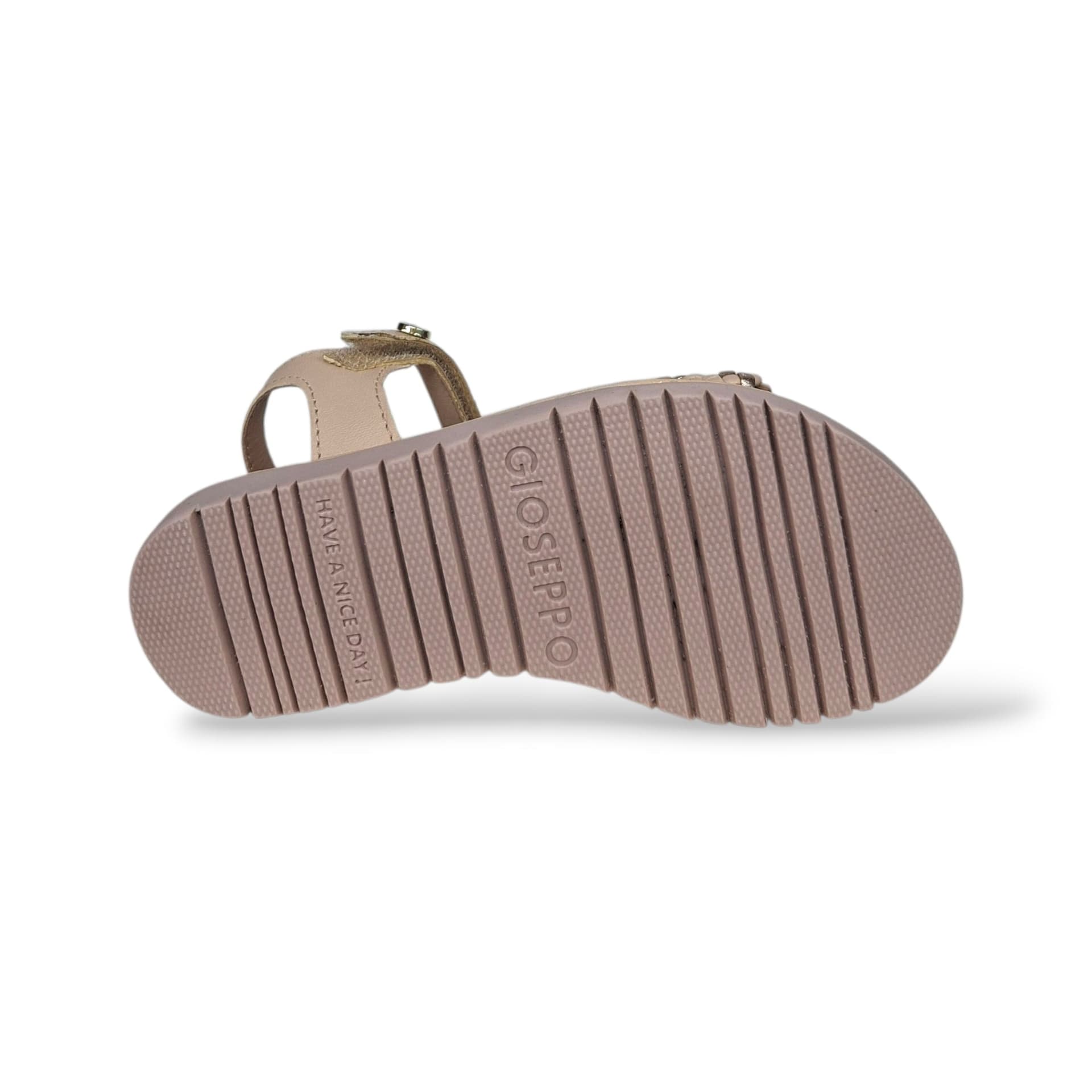 Sandali Bambina GIOSEPPO MAHIU 78894 – Cipria in Pelle | Velcro per un Look Delicato e Romantico - 5