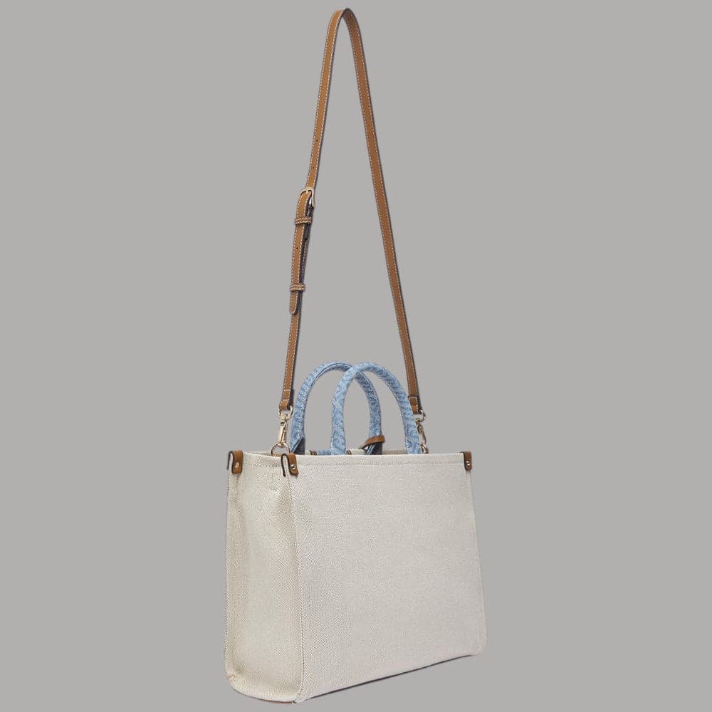 Liu Jo borsa jacquard media con tracolla e charm removibile - 14