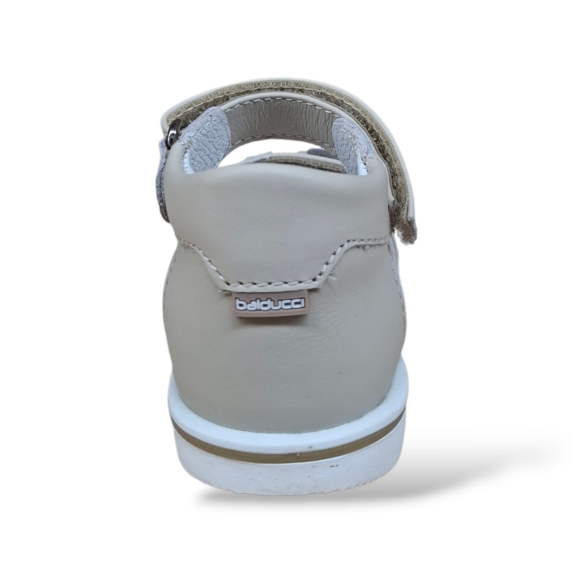 Sandali Tallonati Primi Passi Balducci Cita 7360 Beige – Pelle con Velcro - 3
