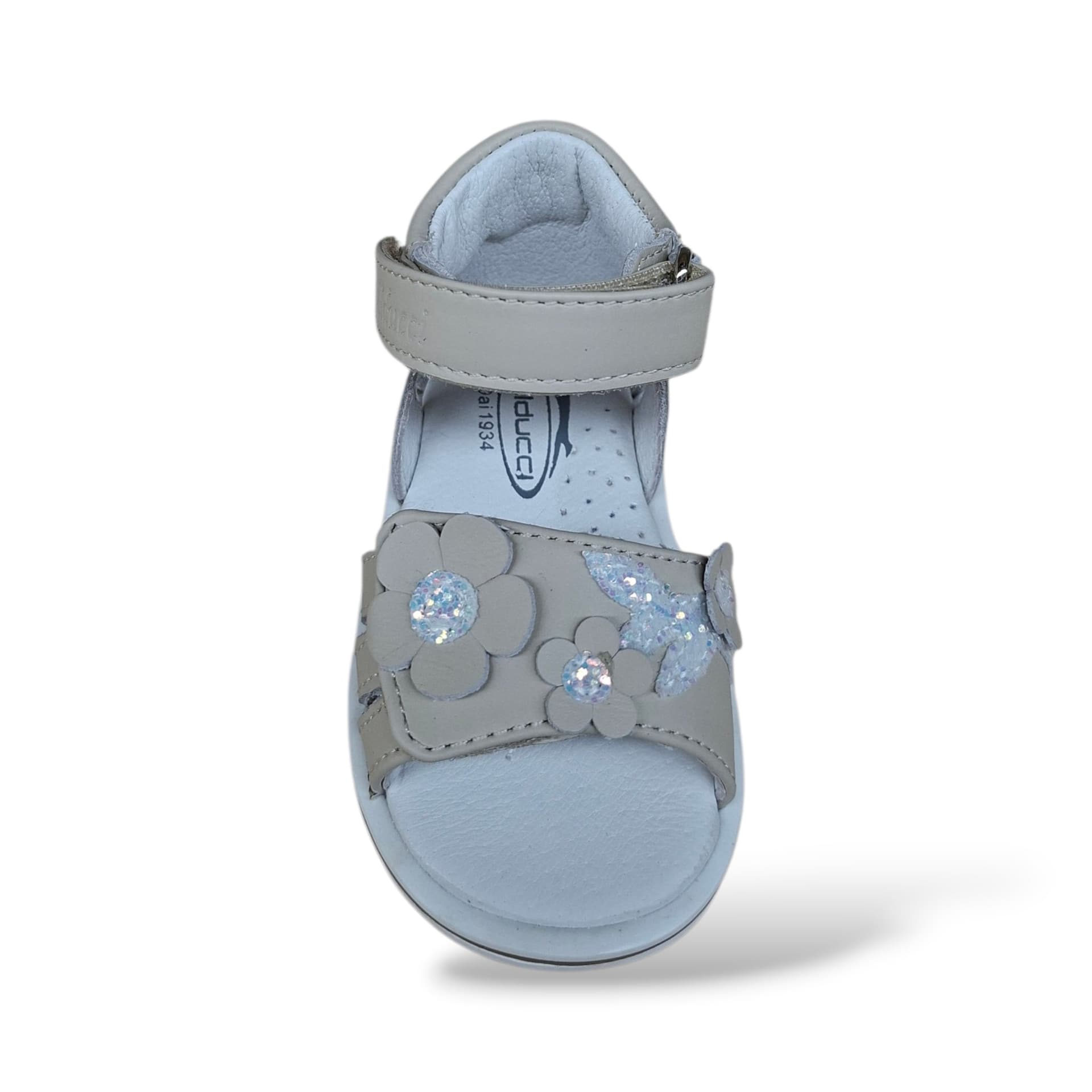 Sandali Tallonati Primi Passi Balducci Cita 7360 Beige – Pelle con Velcro - 4