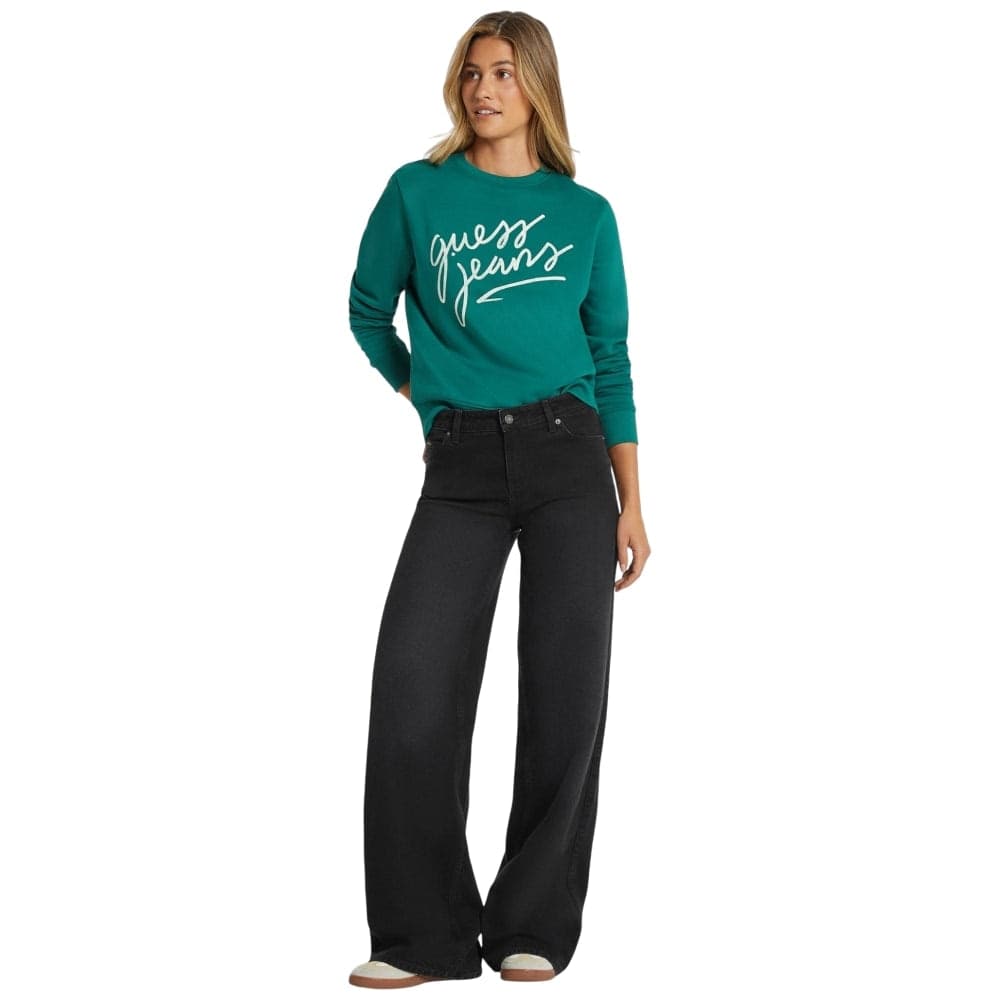 Guess jeans nero wide leg GJ W4BA0Y D5E83 GJUV - 2