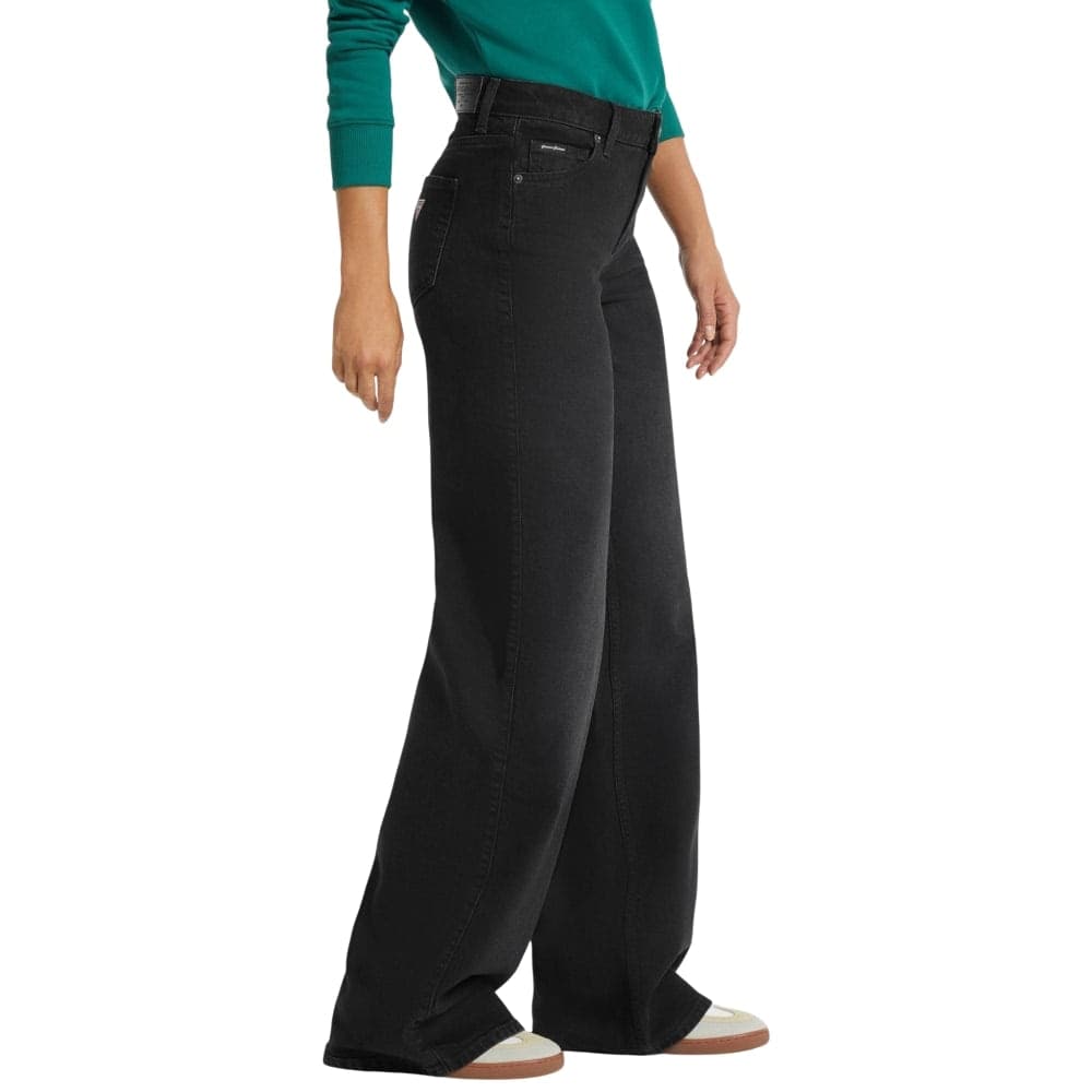 Guess jeans nero wide leg GJ W4BA0Y D5E83 GJUV - 3