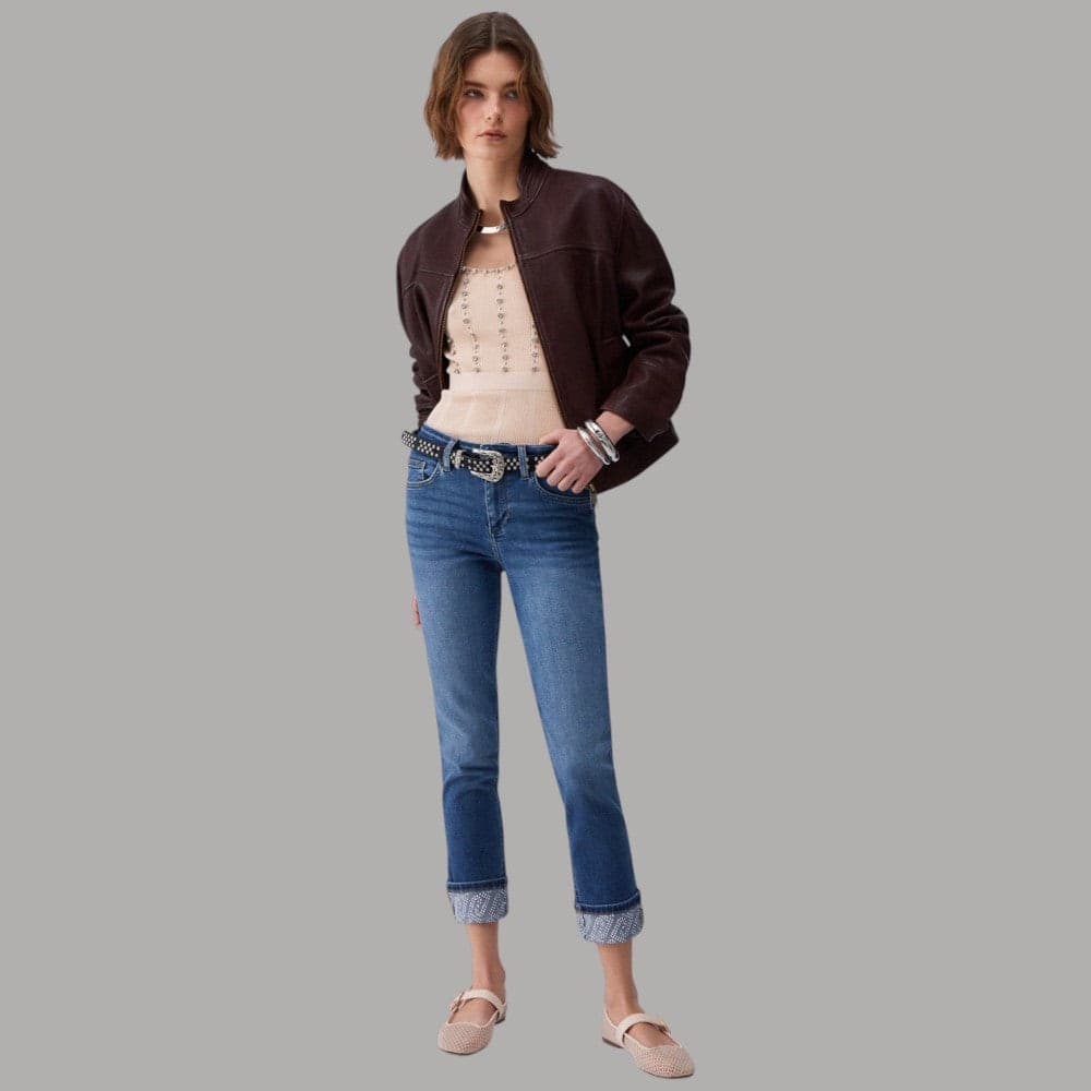 Liu Jo Jeans Skinny Strass Effetto Used - Moda Chic e Comfort - 2