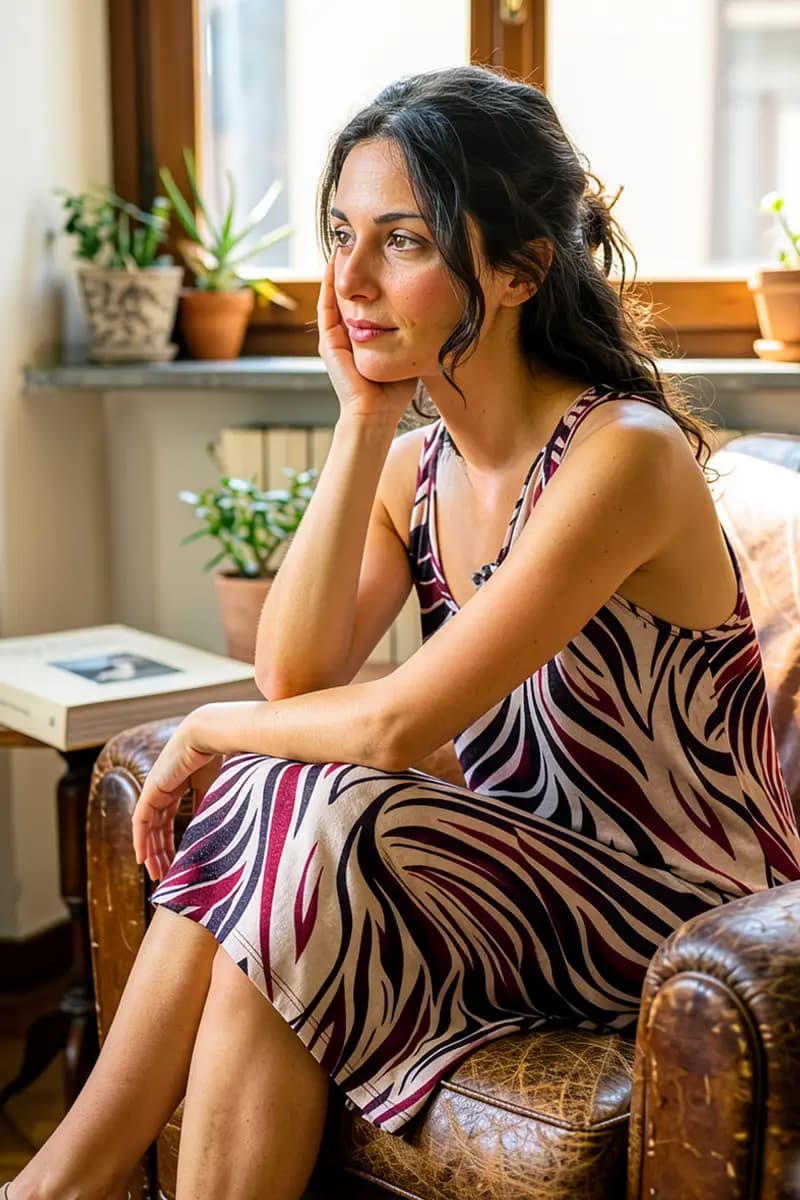 Maxi canotta fantasia | TWINSET - 3