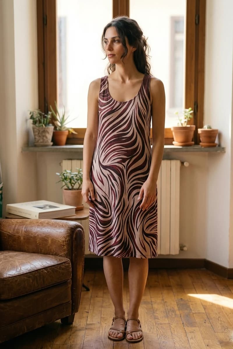 Maxi canotta fantasia | TWINSET - 4