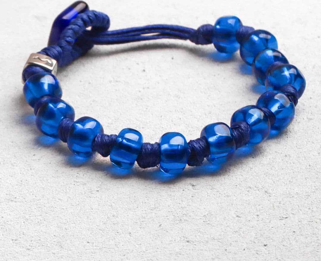 Braccialetti Aua collezione Argento
mod BLU NOTTE - 7
