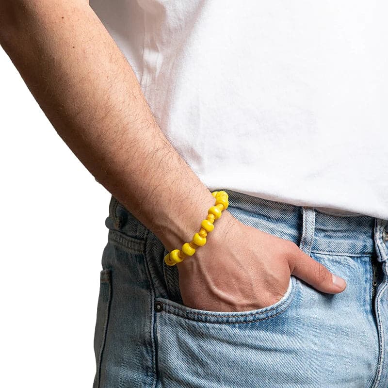 Braccialetti Aua collezione Argento
mod GIALLO LIMONE - 6