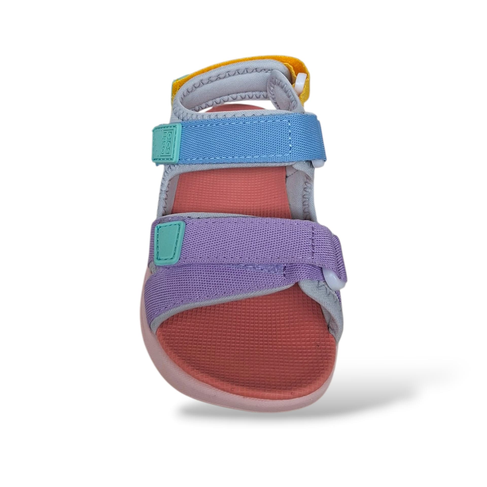 Sandali Bambina GIOSEPPO BRIGHAM 74220 – Corallo in Tessuto | Fibia per un Look Solare e Leggero - 4