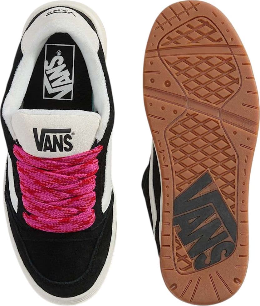 Vans Hylane Sneakers Pelle Scamosciata Y2K Comfort Cupsole Nero - 3