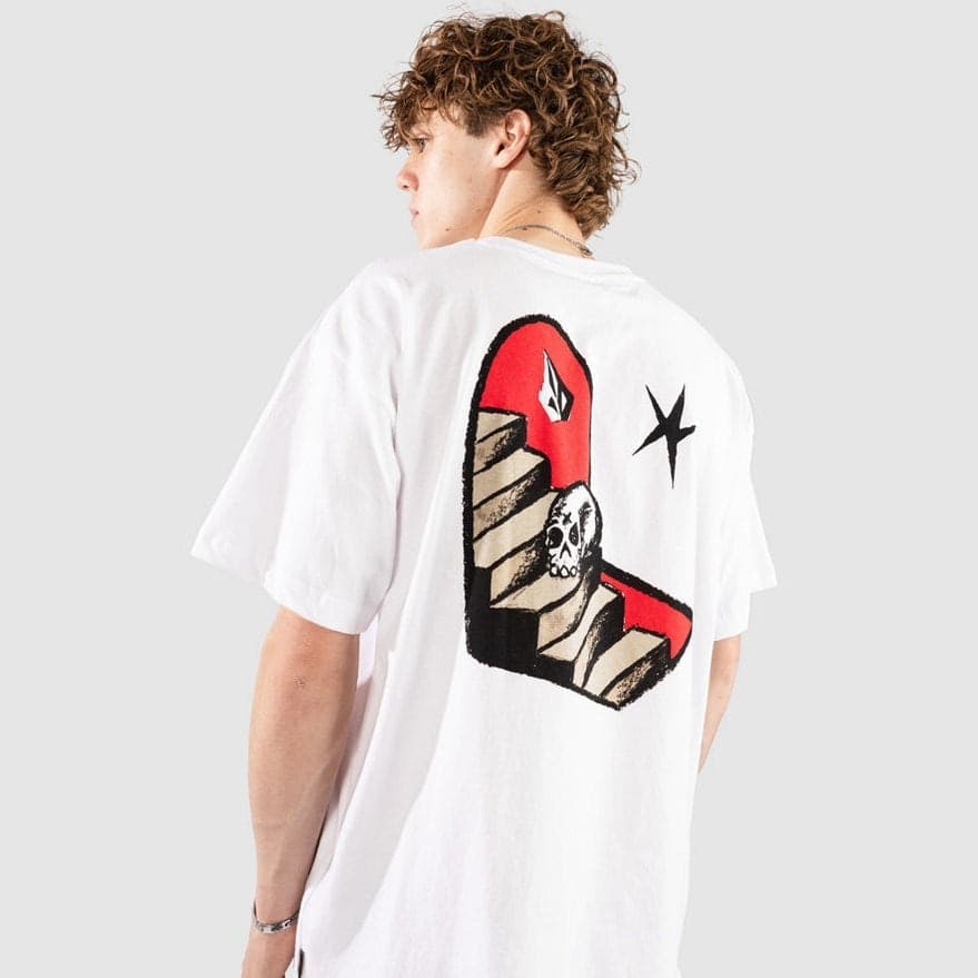 T-shirt Volcom Seth Conboy White - 4