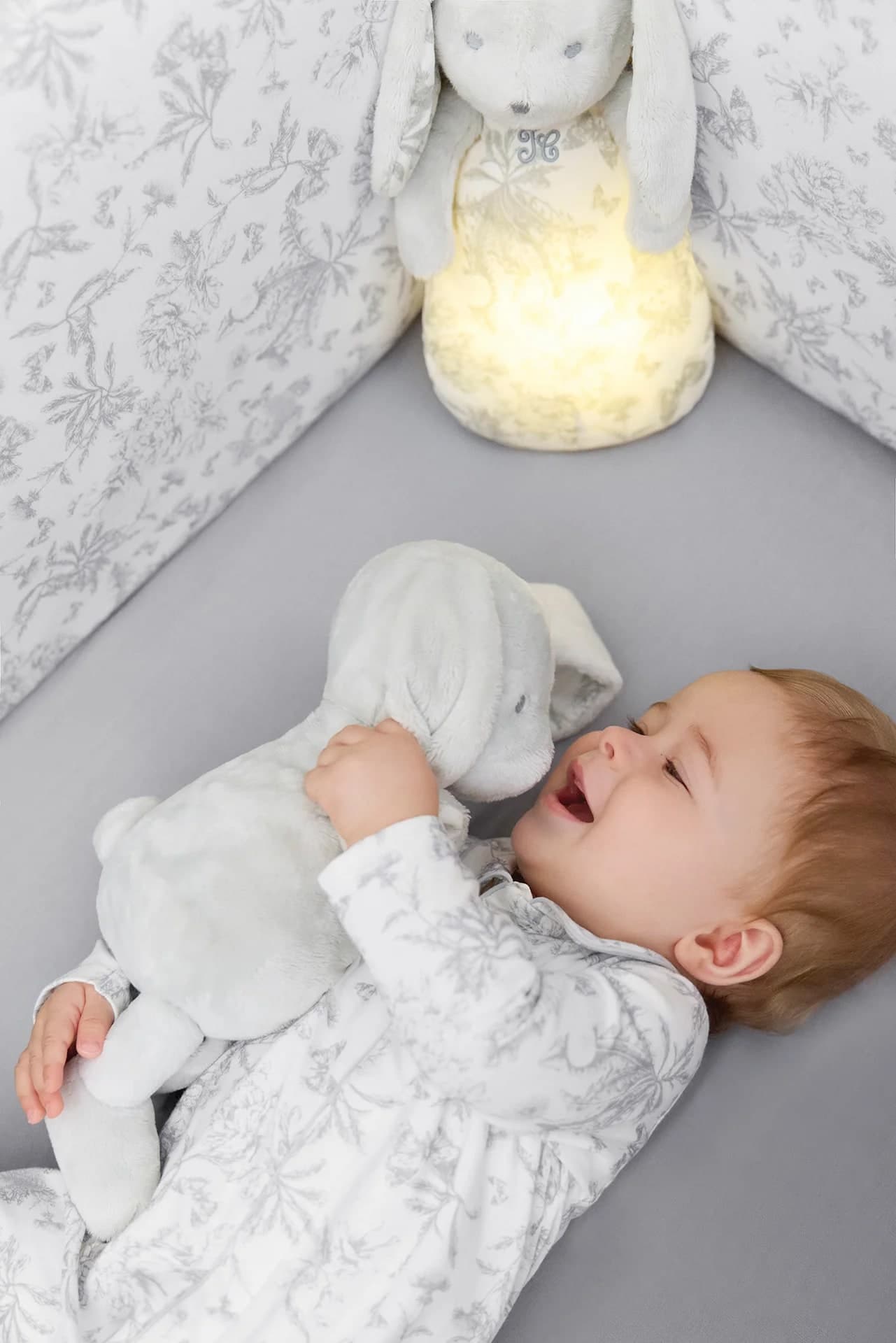 Luce Notturna Coniglietto Augustin Tartine et Chocolat – Grigio