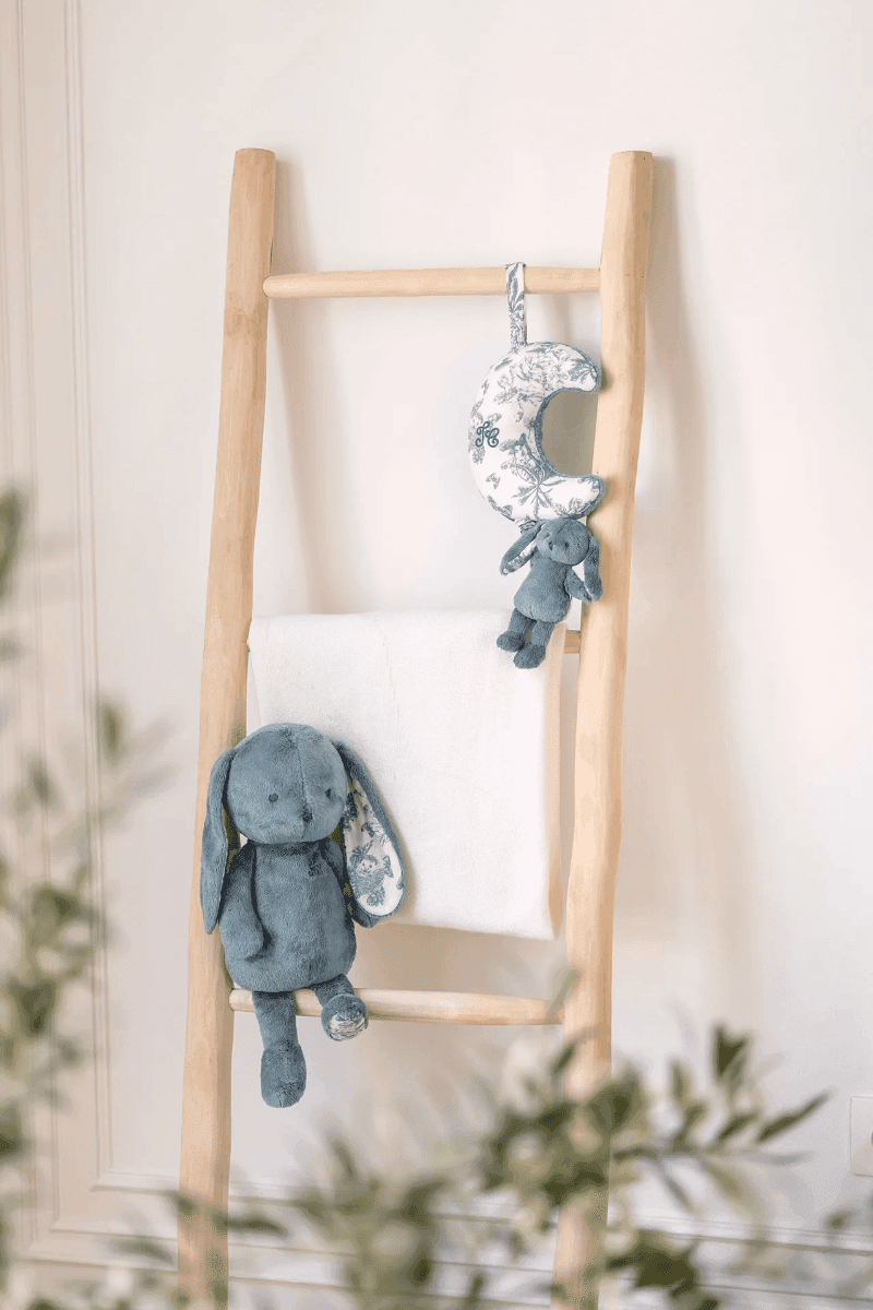 Coniglietto Musicale Tartine et Chocolat Toile de Jouy - 3