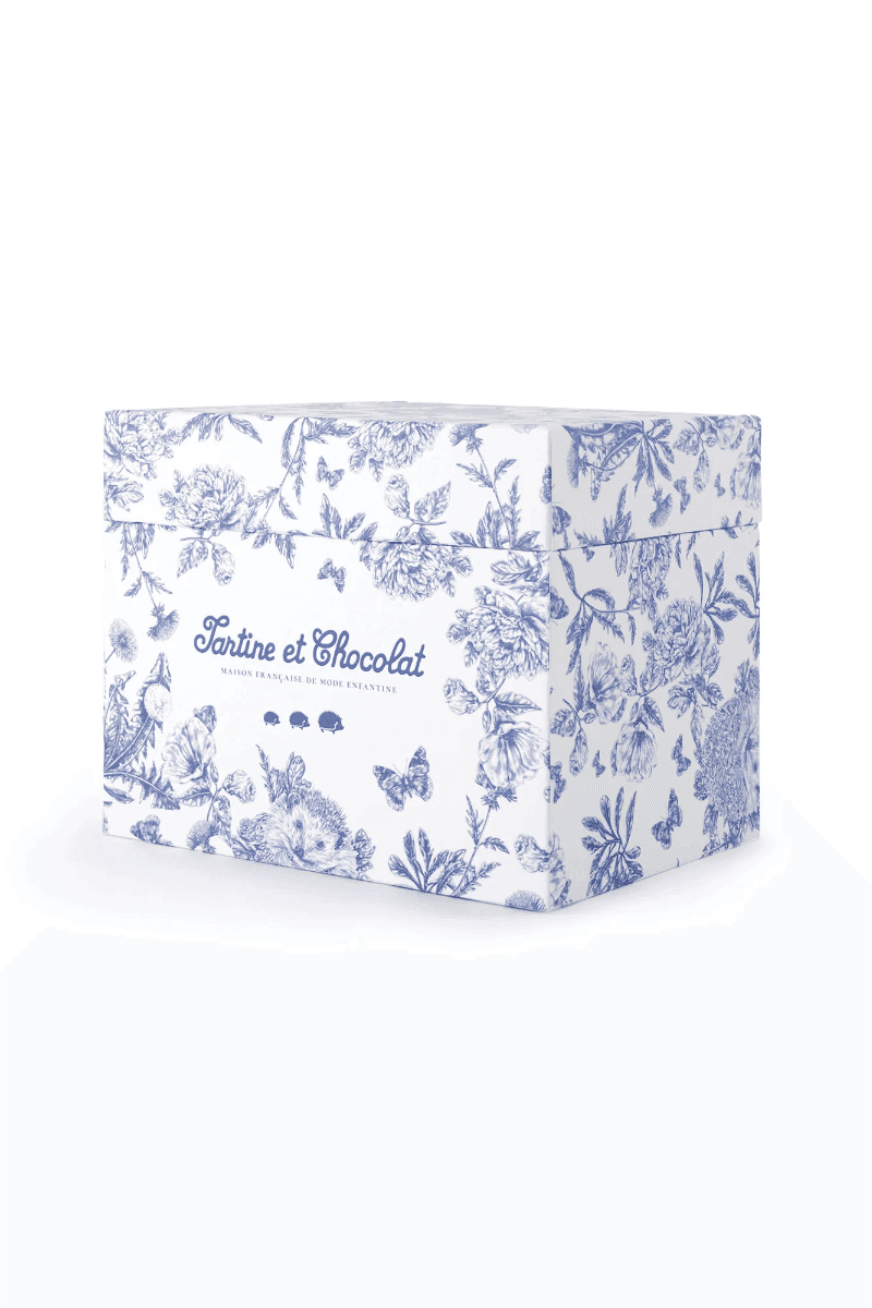 Coniglietto Musicale Tartine et Chocolat Toile de Jouy - 4
