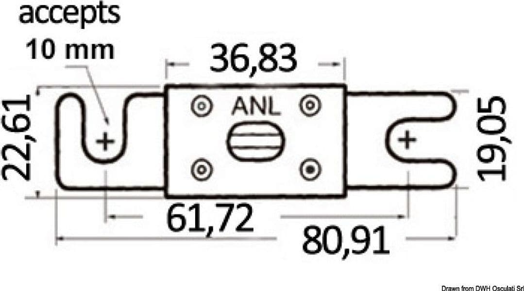 FUSIBILE ANL 150 AMP - 2