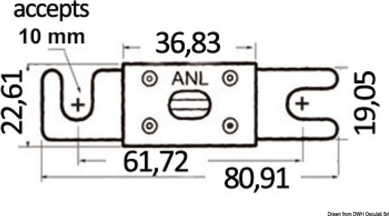 FUSIBILE ANL 150 AMP - 2