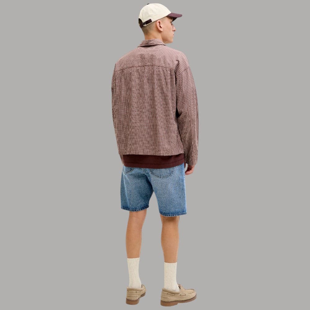 Jack & Jones Bermuda Denim Relax Fit Tony - 5 Tasche, Eco-Friendly - 5