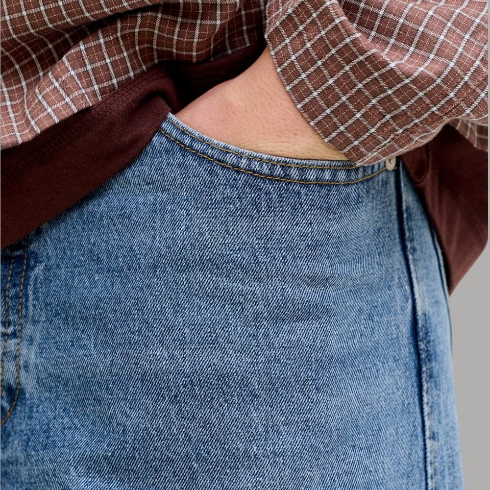 Jack & Jones Bermuda Denim Relax Fit Tony - 5 Tasche, Eco-Friendly - 7