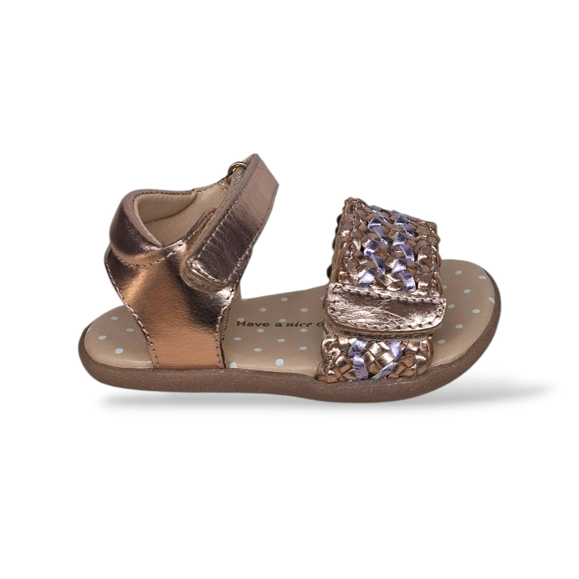 Sandali Bambina GIOSEPPO SANDOWN 78812 – Rosato in Pelle | Velcro per i Primi Passi con Stile e Sicurezza - 6