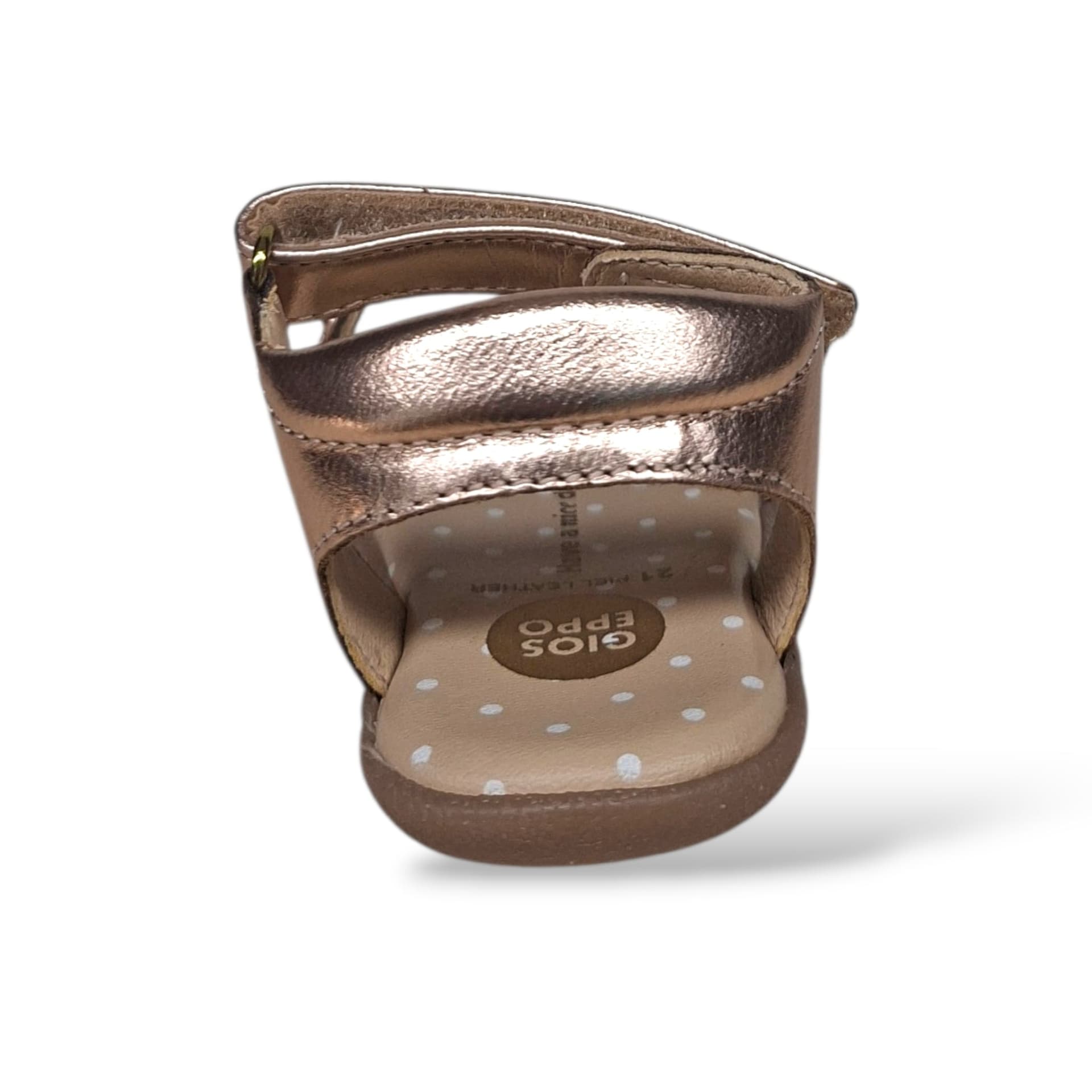 Sandali Bambina GIOSEPPO SANDOWN 78812 – Rosato in Pelle | Velcro per i Primi Passi con Stile e Sicurezza - 3