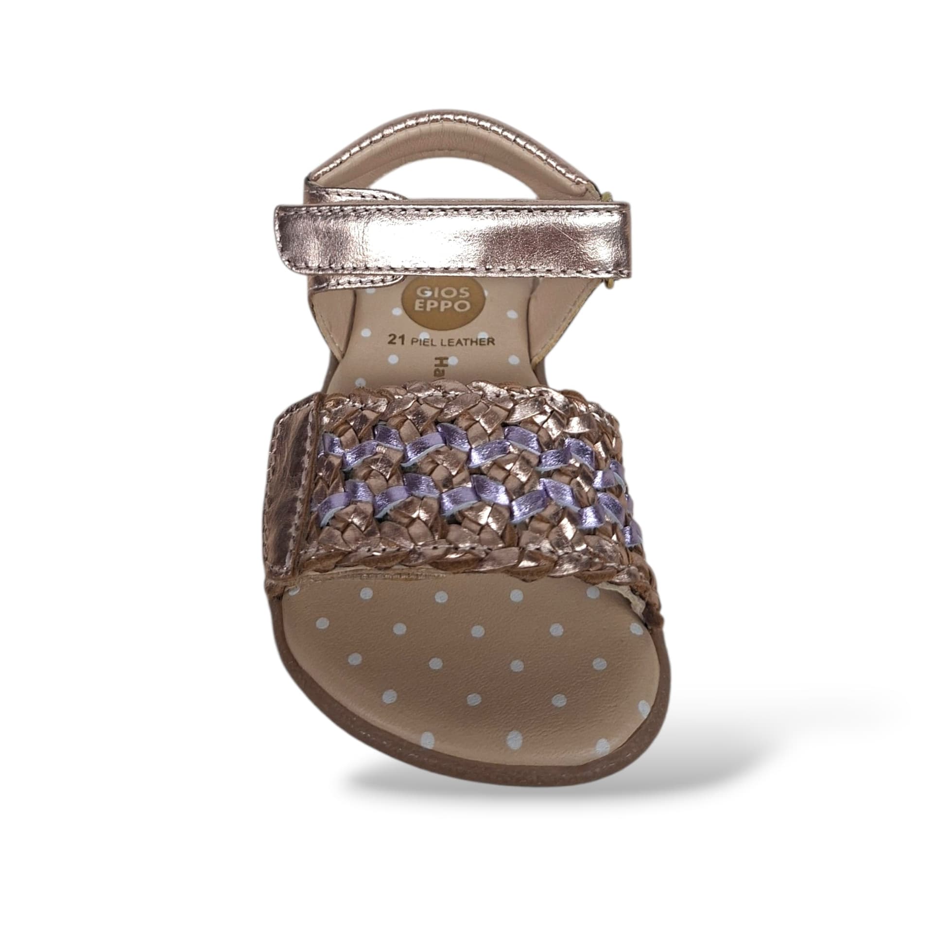 Sandali Bambina GIOSEPPO SANDOWN 78812 – Rosato in Pelle | Velcro per i Primi Passi con Stile e Sicurezza - 4