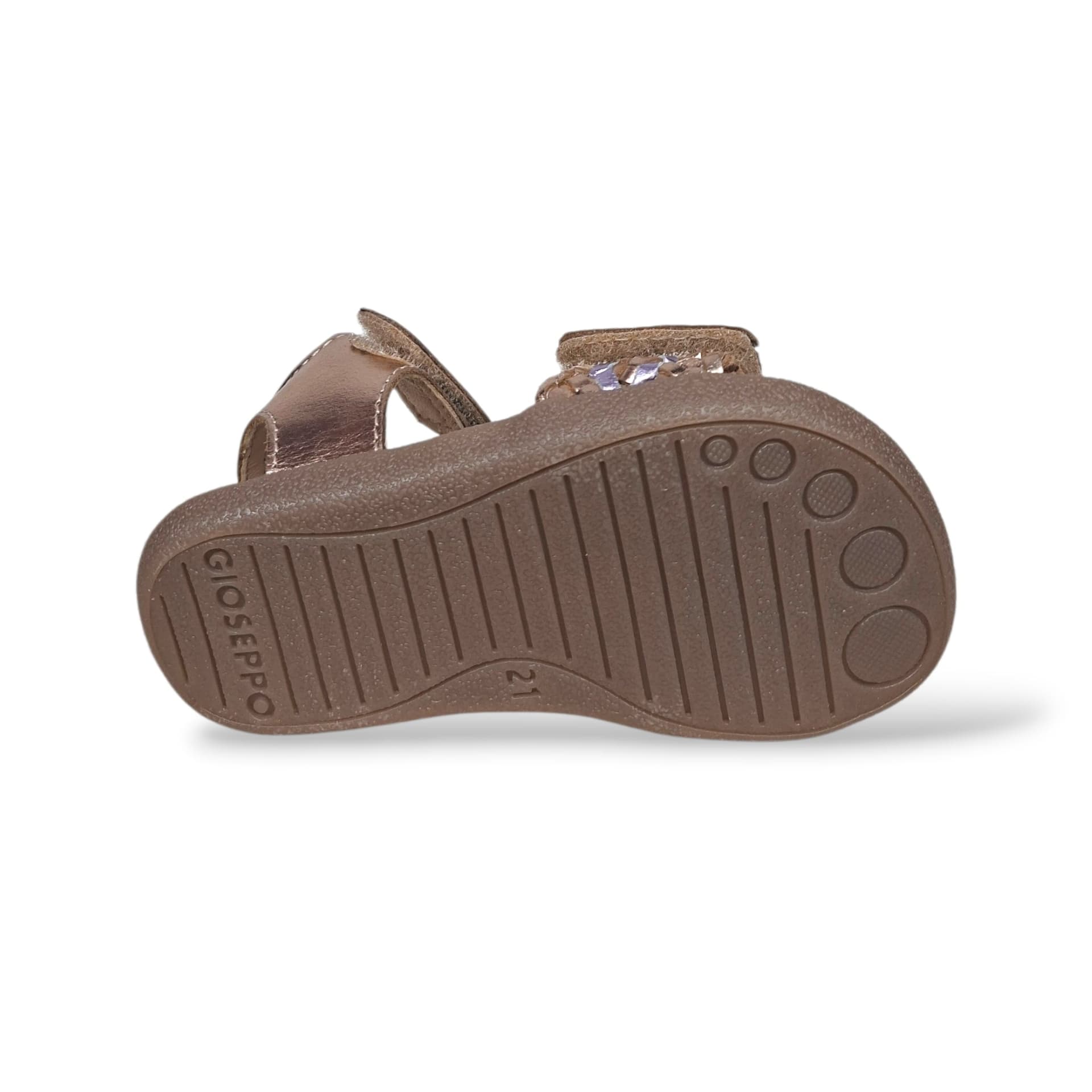 Sandali Bambina GIOSEPPO SANDOWN 78812 – Rosato in Pelle | Velcro per i Primi Passi con Stile e Sicurezza - 5
