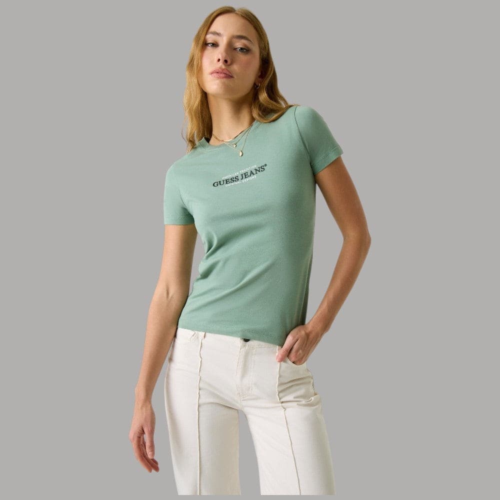 T-shirt Guess GJ Slim in Cotone Stretch Manica Corta - 1