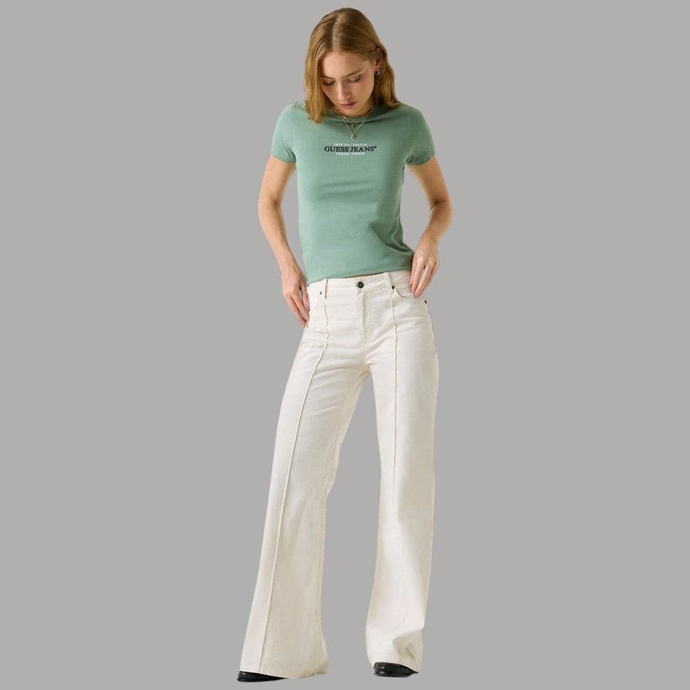 T-shirt Guess GJ Slim in Cotone Stretch Manica Corta - 4