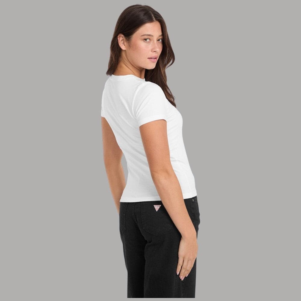 T-shirt Guess GJ Slim in Cotone Stretch Manica Corta - 8
