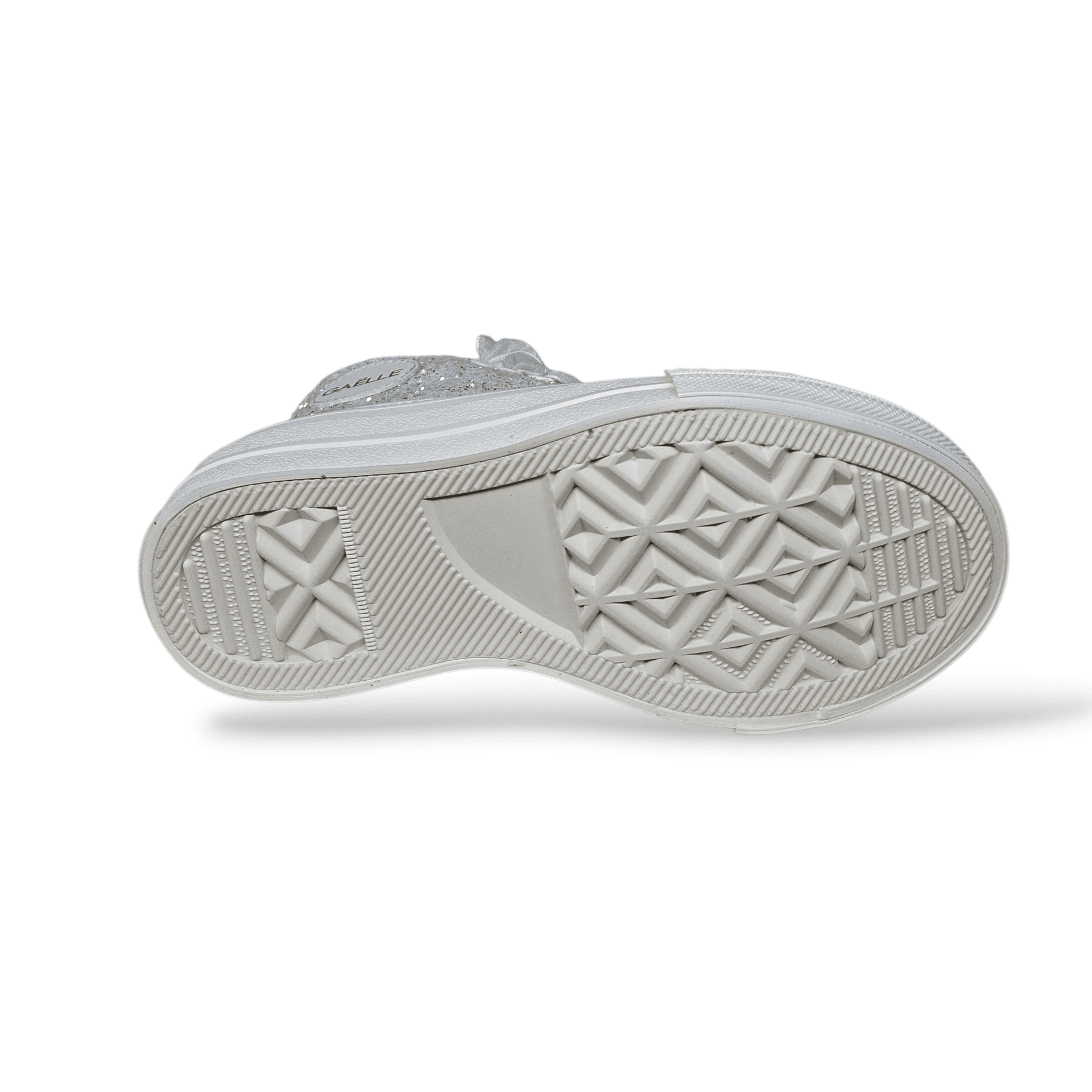 Sneakers Gaëlle Holly GV013T Bianco Glitter – Bambina e Ragazza | Laccio e Zip - 5