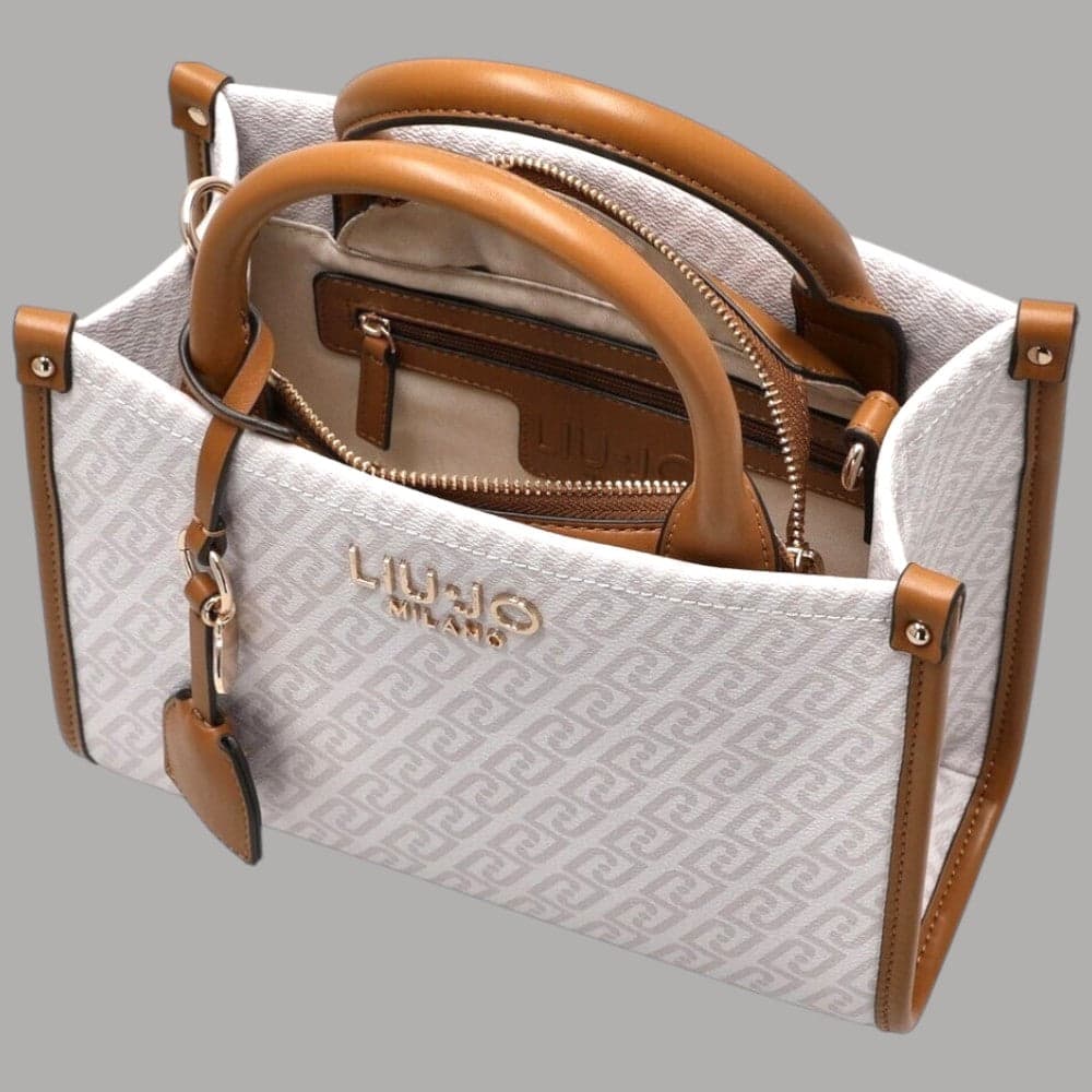 Liu Jo borsa a mano Rhidi monogram con tracolla removibile - 11