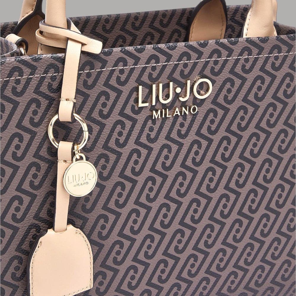 Liu Jo borsa a mano Rhidi monogram con tracolla removibile - 4