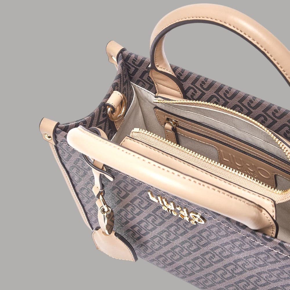 Liu Jo borsa a mano Rhidi monogram con tracolla removibile - 6