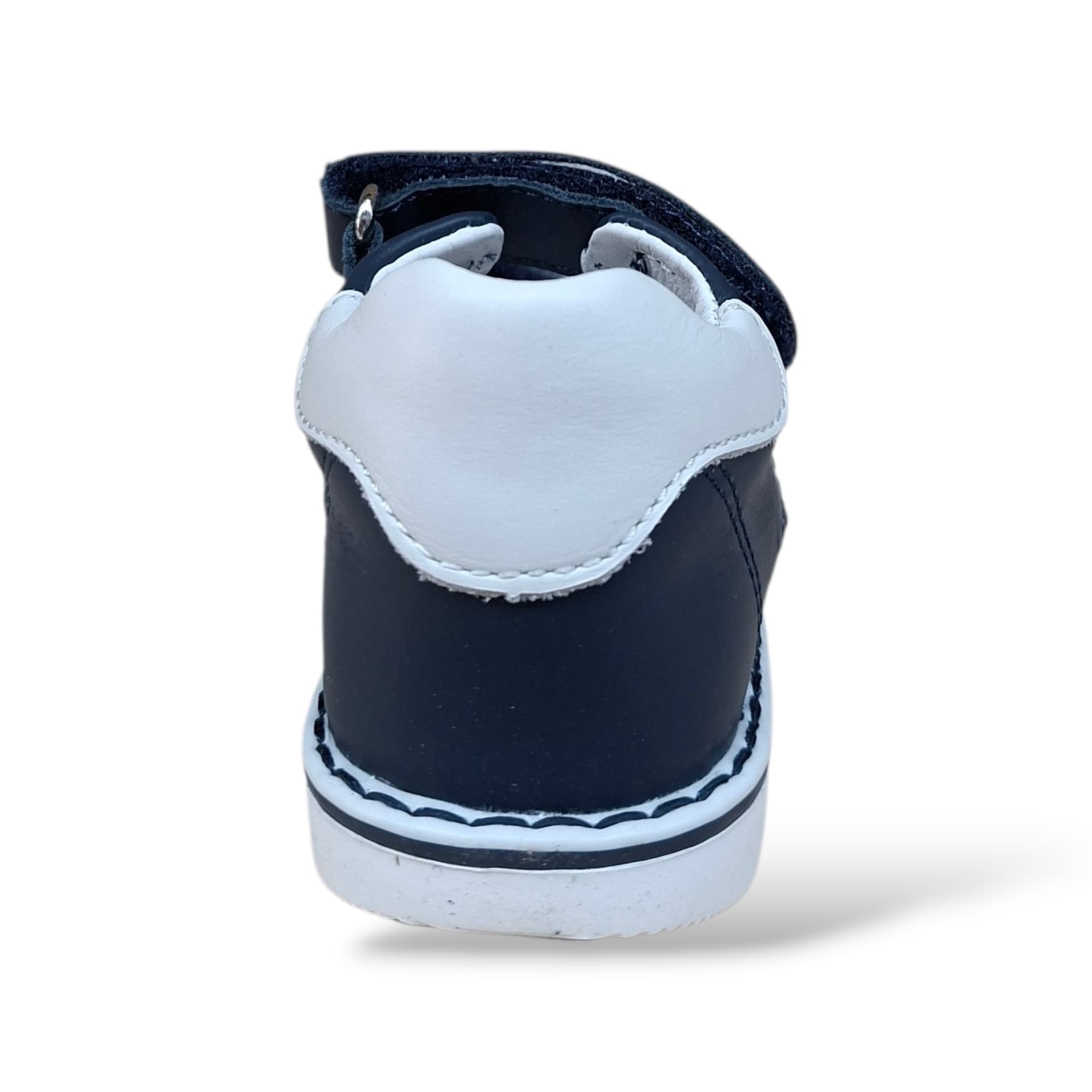 Sandali Primi Passi Balducci Cita 5914 Blu-Bianco – Pelle con Velcro - 3