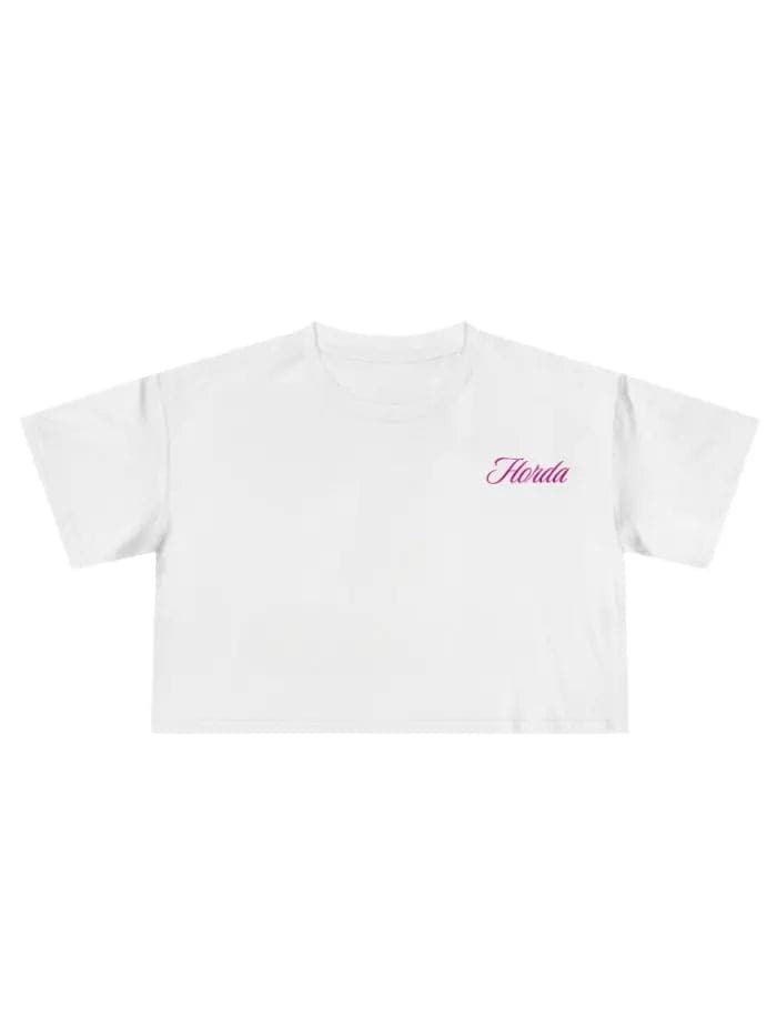 Cropped T-Shirt Donna – Maglietta 100% Cotone Made in Italy - 1
