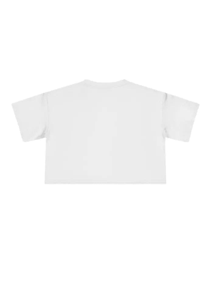 Cropped T-Shirt Donna – Maglietta 100% Cotone Made in Italy - 3