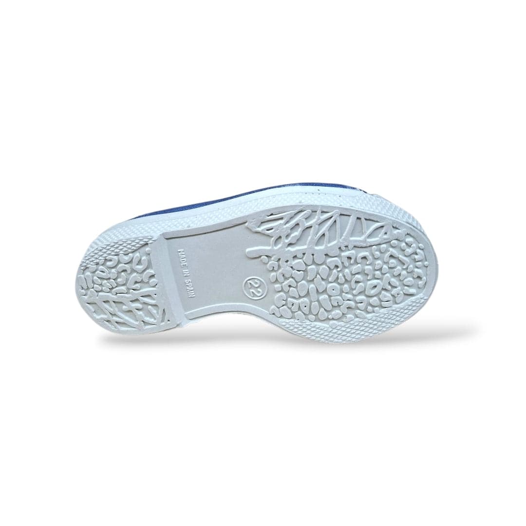 Scarpe ballerina Bambine e ragazze natural world salon lazo 473 celeste elastico - 5