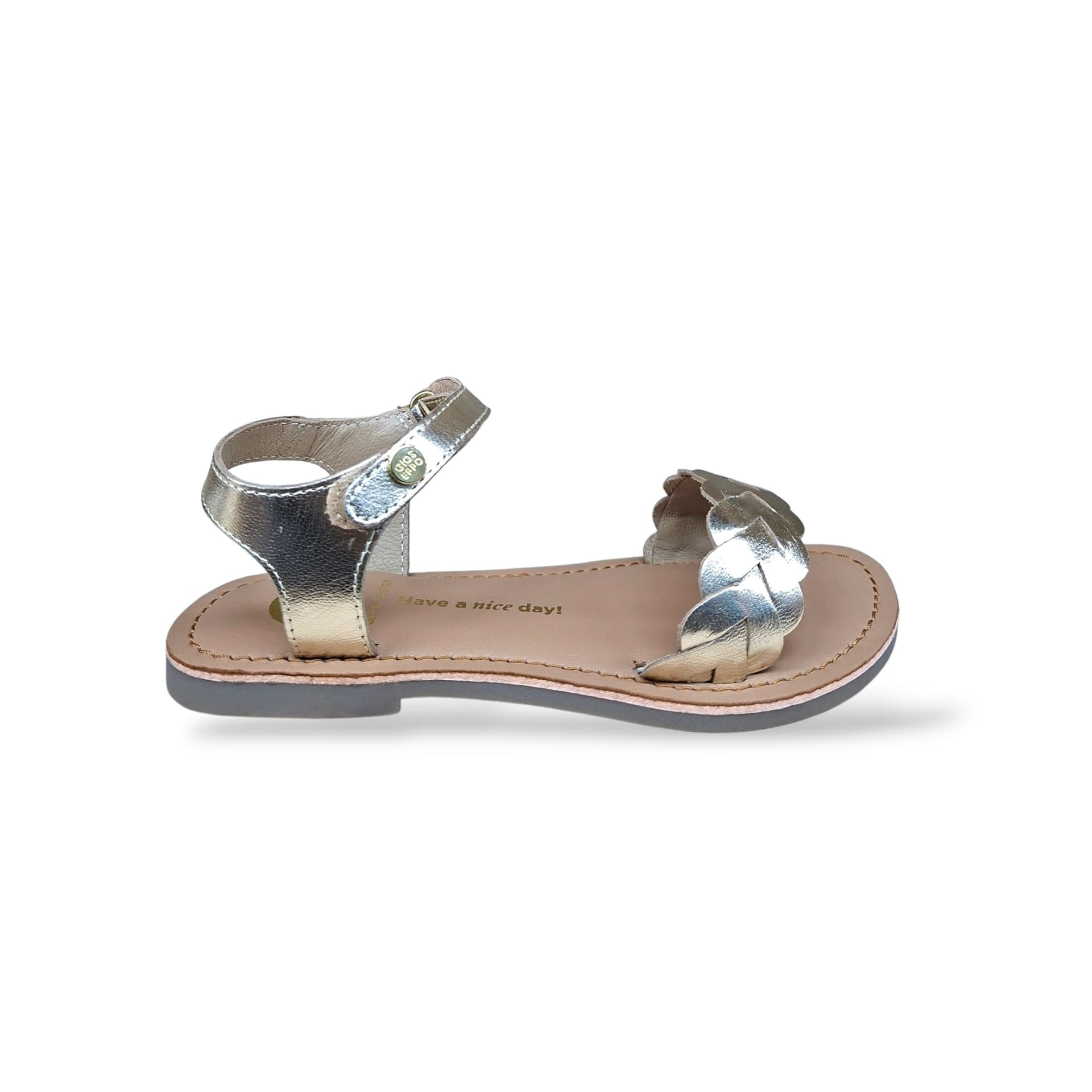 Sandali Ragazza Gioseppo STARTHAM 79282 – Oro con Velcro | Glamour Caldo e Prezioso per Ogni Grande Occasione - 6