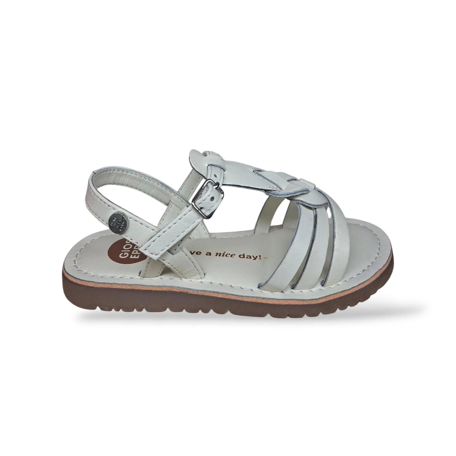 Sandali Bambina GIOSEPPO BEARSDEN 78905 – Bianco in Pelle | Fibia per Cerimonia e Ogni Occasione Speciale - 6