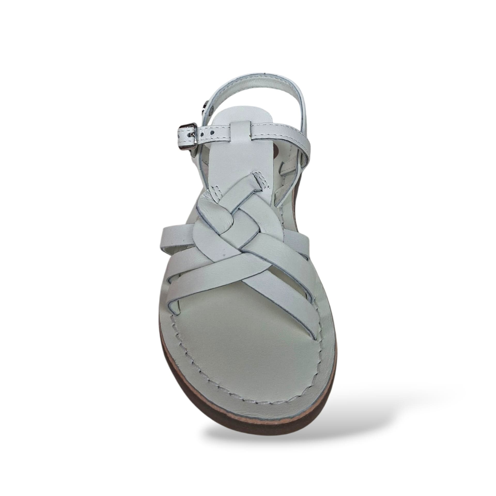 Sandali Bambina GIOSEPPO BEARSDEN 78905 – Bianco in Pelle | Fibia per Cerimonia e Ogni Occasione Speciale - 4