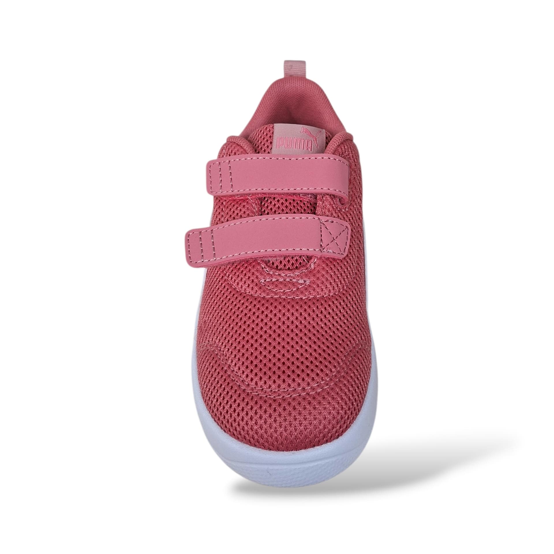 Sneakers Bambina PUMA Courtflex V3 – Scarpe con Velcro Rosa Bianco (Taglie 21-27) - 4