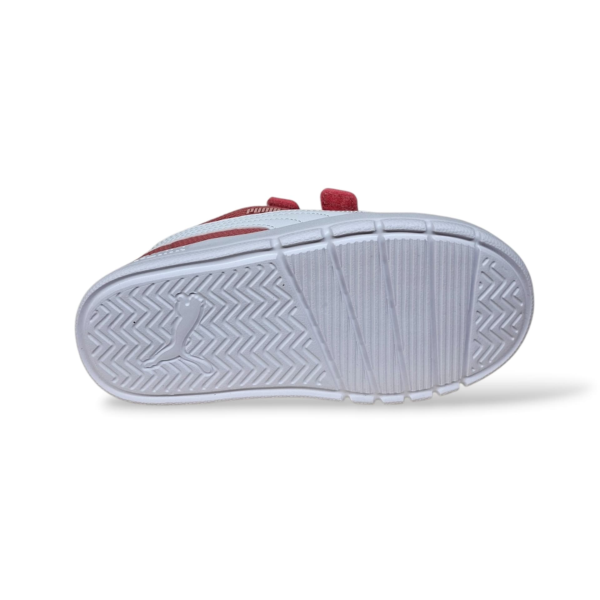 Sneakers Bambina PUMA Courtflex V3 – Scarpe con Velcro Rosa Bianco (Taglie 21-27) - 5